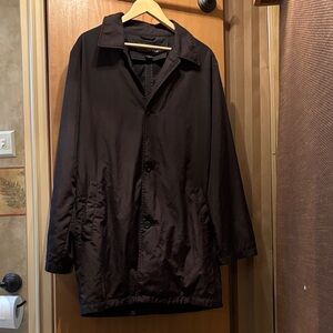 Men's Black Spring Coat